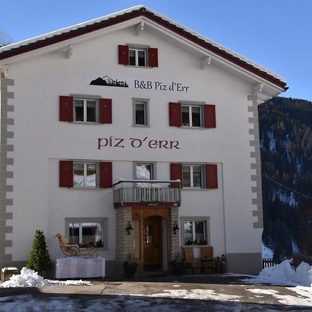 B&B Piz D'Err Tinzen Eksteriør billede